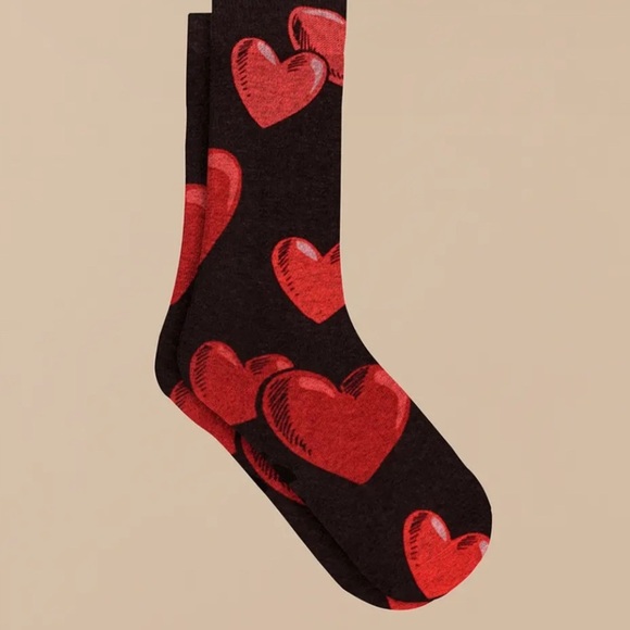 NWT, MeUndie,UltraModal Core Trunk, Floating Hearts,L, Heritage Crew Sock, S - Picture 5 of 6